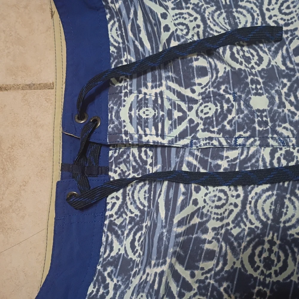 Patagonia Blue Printed Men's Board Shorts